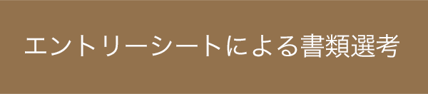 エントリーシートによる書類選考