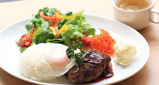 ロコモコプレート~とっとり和牛バーグ~